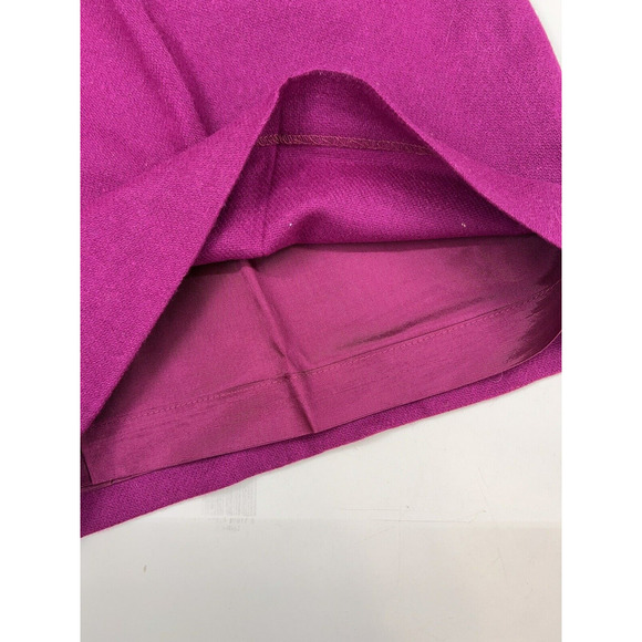 That's me! Womens Shorts Size 3/4 Pink High Waisted Pleated Wool Blend Vintage - Picture 5 of 14